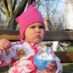 Omis Eis schmeckt aber auch gut...