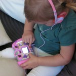 mit Yulia auf demSpielplatz