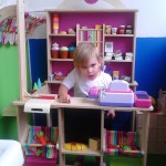 Frau Hauser, bitte Kasse 3 - pling pling