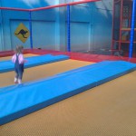 Trampolin springen im Kindorado