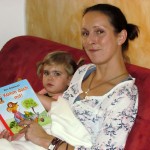 Das ist meine Tante Anna - die liest mir was vor